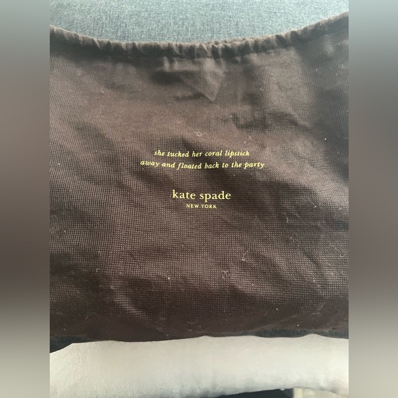 Beautiful mini Kate Spade red crossbody bag with handle for sale, gently used - Picture 2 of 6